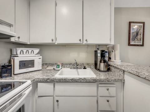 Nicely updated kitchen with all the amenities of home.