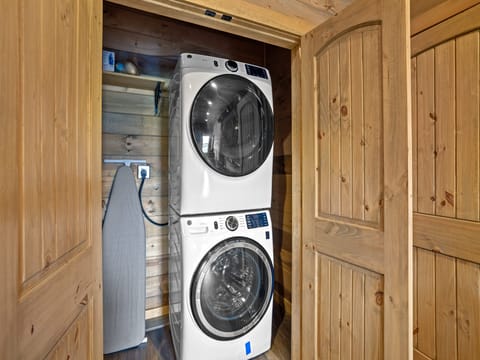 Washer and Dryer on Lower Level