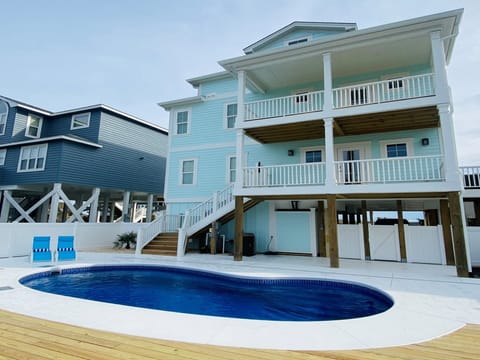 Pool Side Exterior of Home