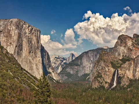 The entrance to beautiful Yosemite National Park is about 25 miles away.