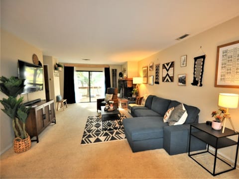 Living room. Unit 5 Lot 26, Vacation Rental (Gnome And Creek Condo)