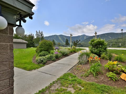 View of Killington Resort from Mountain Green Building 3 entryway