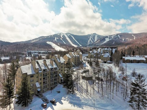 Mountain Green and Killington Resort in background