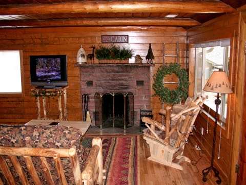 Wood-burning Fireplace