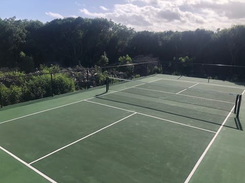 Our new pickleball court!