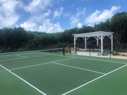 Our new pickleball court!