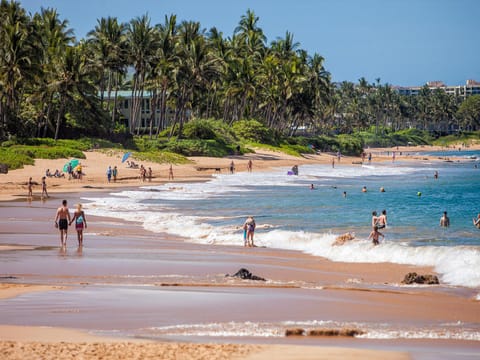 Keawakapu Beach is perfect for beach strolls & afternoon swims