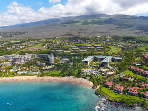 Birds eye view of south Maui