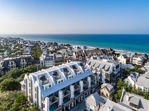 Aerial of The Providence in Rosemary Beach