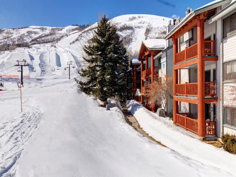 Snow Flower Condominiums ski-in ski-out to Park City Mountain Resort