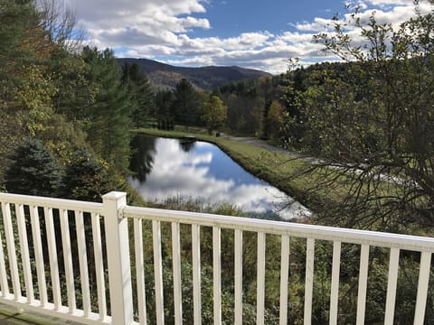 View from the upper level deck