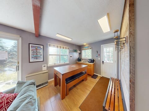 Lower level -Family room with game table  and kitchenette