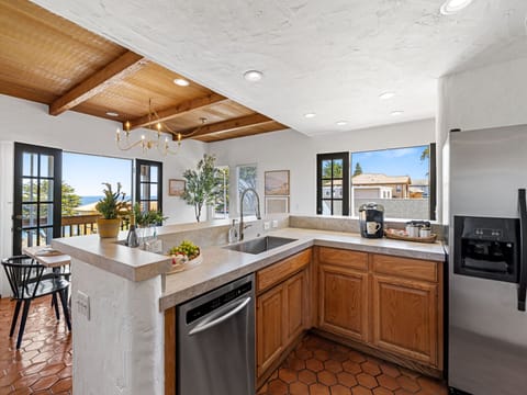 Fully Equipped Kitchen with Bay Views