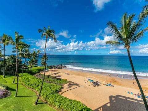 Beautiful beach just steps away!