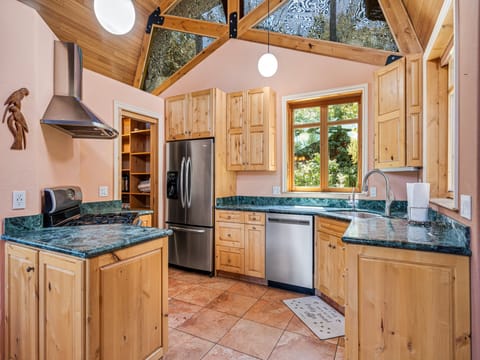 Kitchen. Pine Mountain Lake Vacation Rental "Timber Lodge". Unit 13A Lot 1.