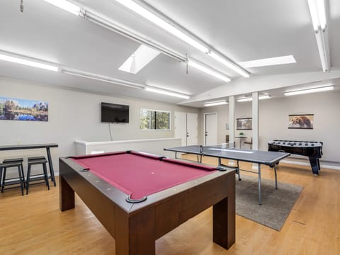 Game room on upper level. Pine Mountain Lake Vacation Rental "Heavenly Hilltop" - Unit 13 Lot 226