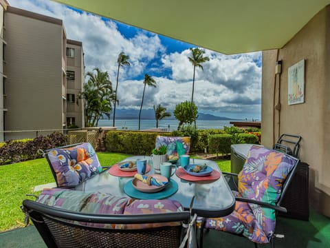 Ocean view from the private lanai