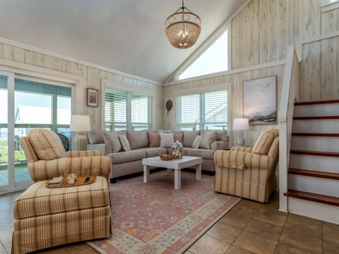 Living Room Dauphin Island Beach House