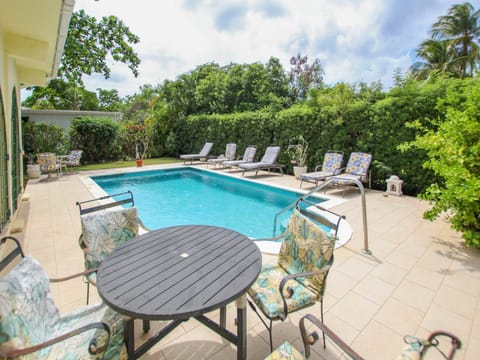 Amazing space for everyone to hang out and enjoy the pool and sunshine