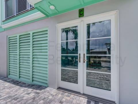 Townhouse C Front Door Entrance