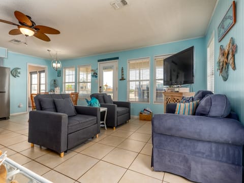 Living Room Sunset Point Dauphin Island Beach Rentals