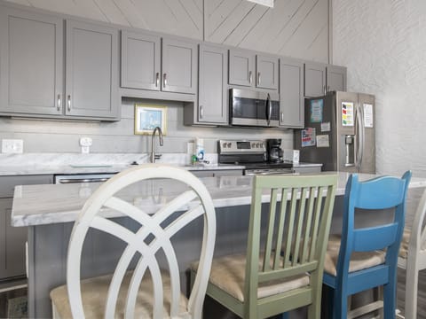 Modern Kitchen with Counter Seating