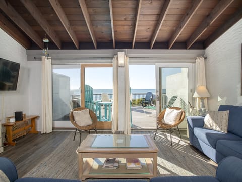 Living Room with Ocean Views