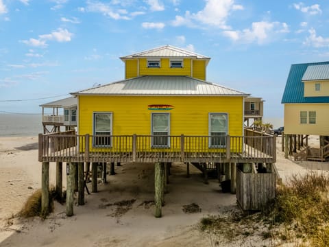 001 Lazy Daze Beach House Gulf View Dauphin Island Vacation Rental