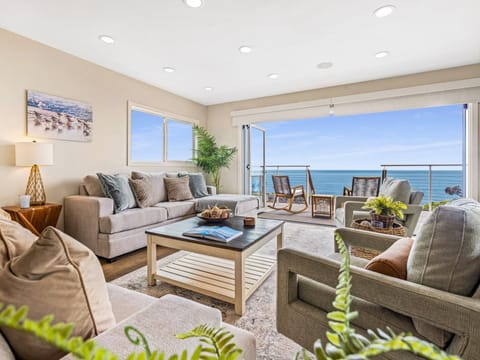 Ocean views from living room