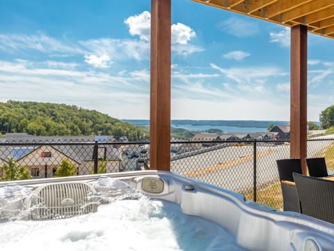 Private Hot Tub on Main Level Back Deck