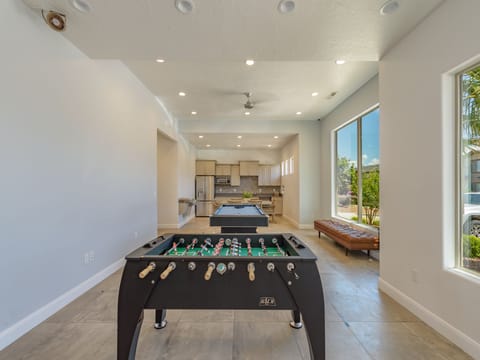 Community Clubhouse - Foosball, Pool, & Kitchen