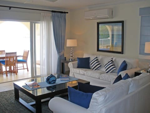 Sapphire Beach 201 - Caribbean Blues Living Area