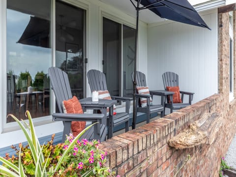 Relax on the front porch, overlooking beautiful Lake Champlain