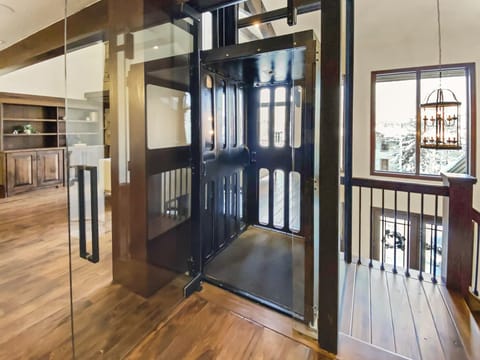 Private Glass Elevator!