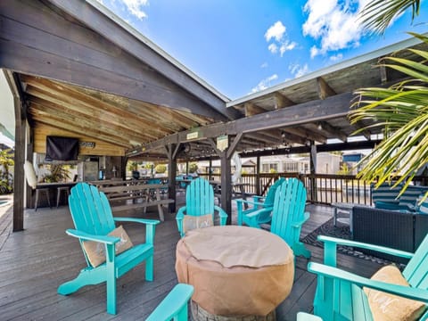 Back Deck Area by Pool