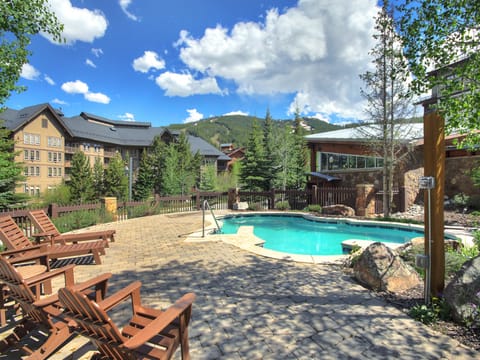 Multiple large hot tubs offered at Passage Point.