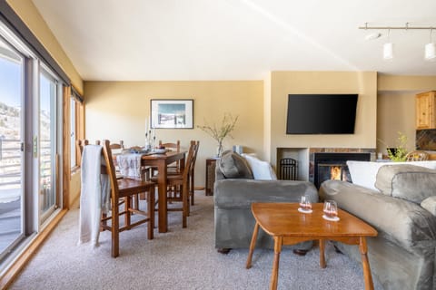 Main living area features an open floor plan.