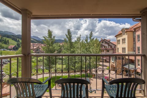 Gorgeous balcony view.