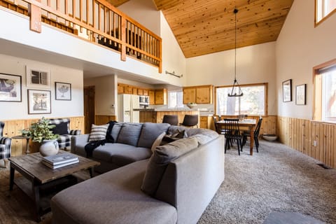 Living room fit for entertaining.