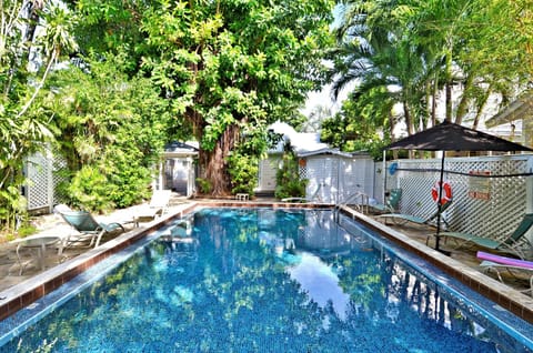 Dream backyard with a shared pool.