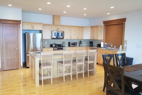 Savoring the beauty of our well-appointed kitchen