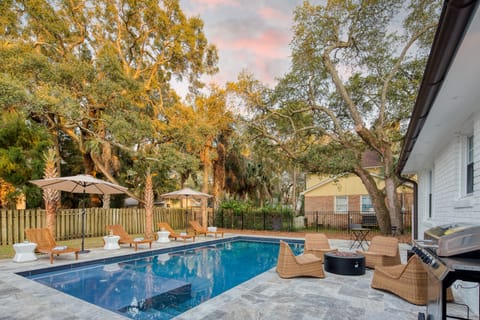 Gorgeous outdoor pool at Sawyer.