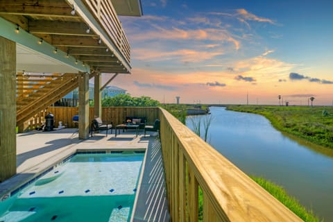 Private pool.