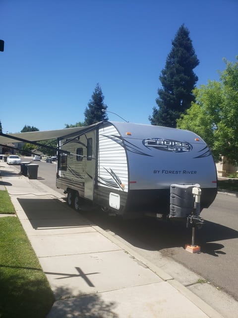 Just Right Traveler(JRT). I feel this trailer isn't too big or too small that's why I have named her JRT. Towable trailer in Merced