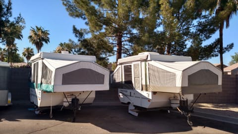 Perfect year-round fishing or glamping pop up. Towable trailer in Mesa