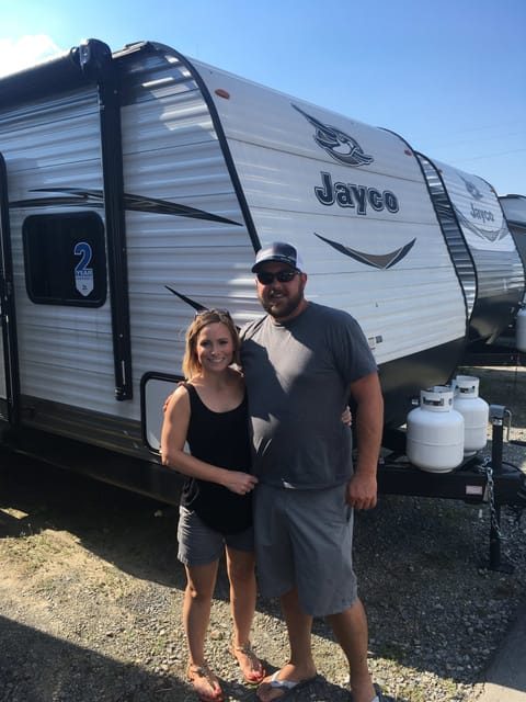2018 Jazzy Jay Family and Friend approved camper rental Towable trailer in Little Rock