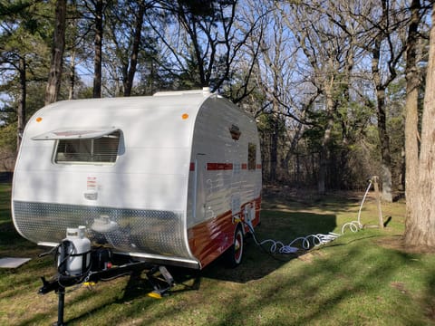 Escape the ordinary in the "Little Red Campette" Towable trailer in Inver Grove Heights