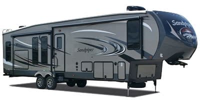 2015 Forest River Sandpiper 355RE Towable trailer in Reno