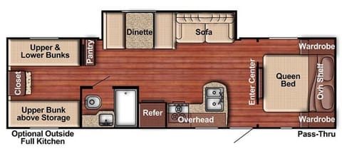 ARTHUR camping KING: 2 Bedroom and Outdoor Kitchen Towable trailer in Mansfield