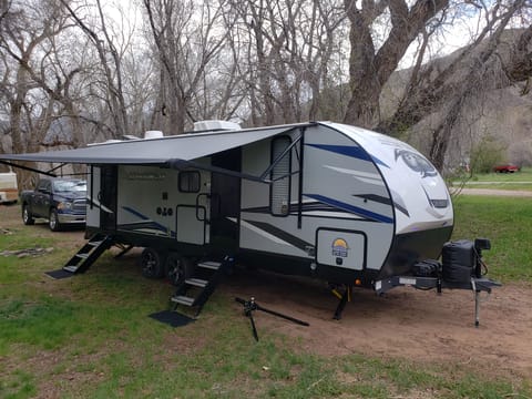 2022 Forest River RV Cherokee Alpha Wolf 23DBH-L Towable trailer in West Valley City